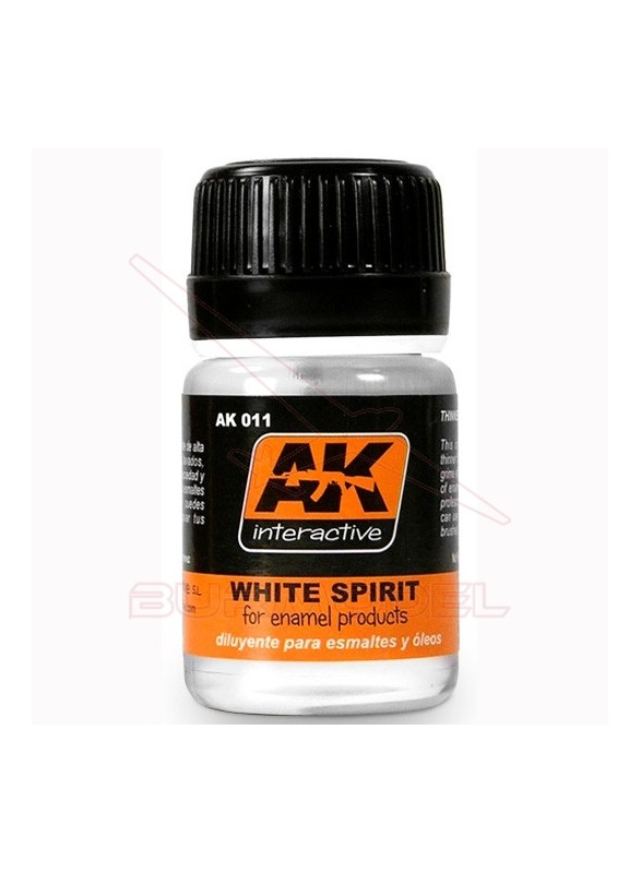 White Spirit 35 ml. Thinner / Diluyente 