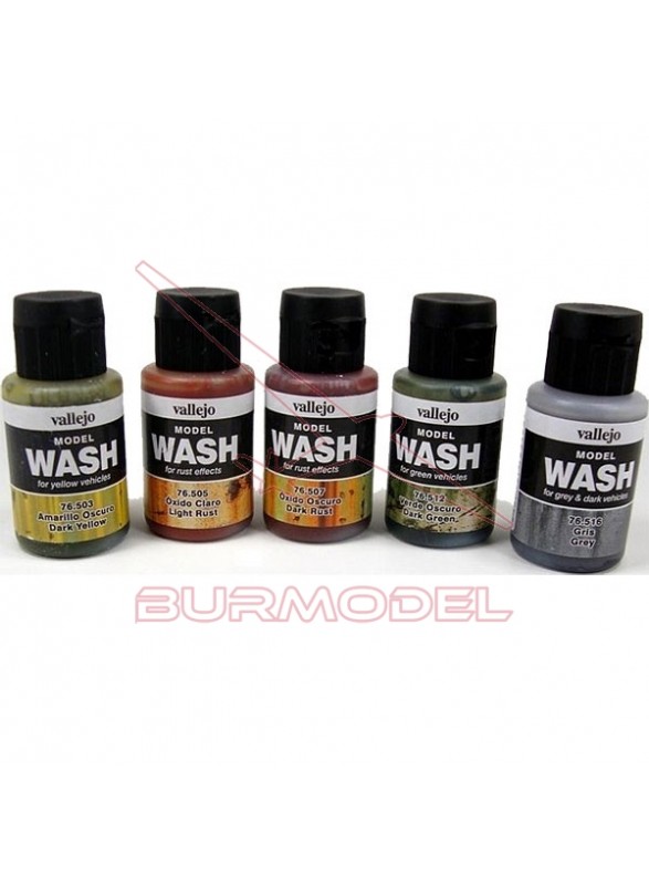 lavado oxido de model wash de vallejo