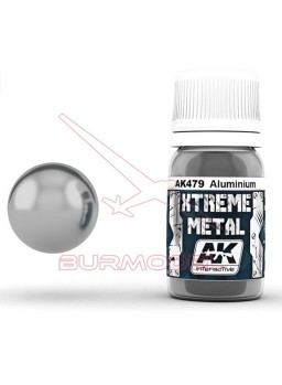 Aluminio Xtreme Metal. Esmalte para aerógrafo