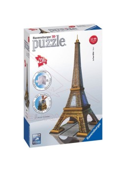 Puzzle 3D Ravensburger para montar la Tour Eiffel