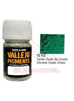 Pigmento Vallejo Verde óxido de cromo