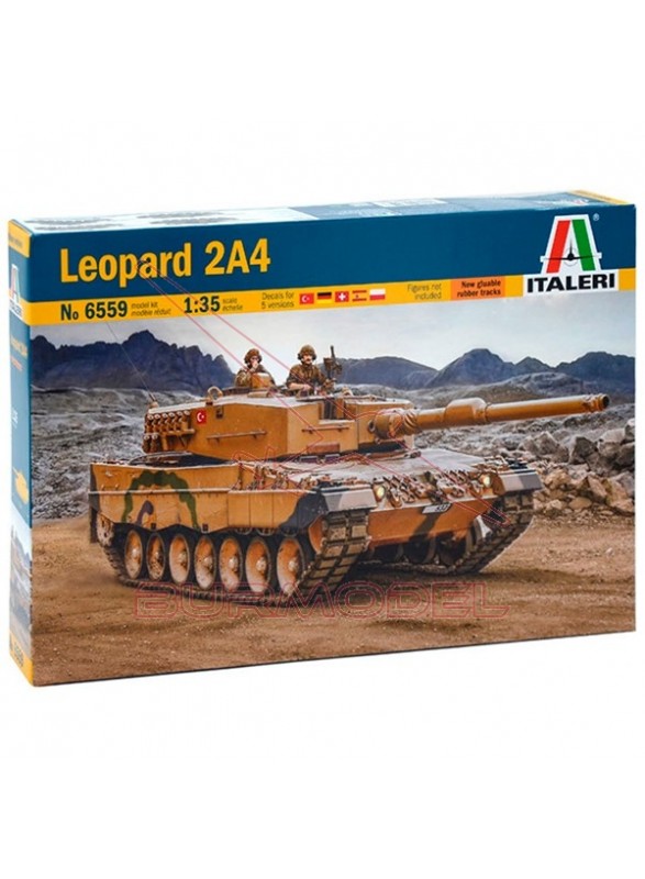 Maqueta para montar tanque Leopard 24A 1:35