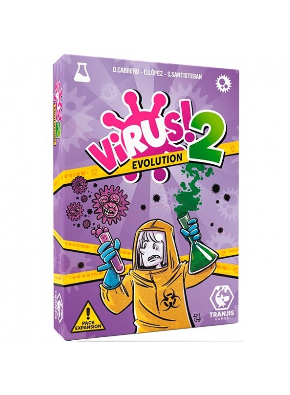 Juego de cartas Virus 2 Evolution expansión