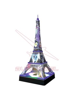 Torre Eiffel Disney con luz en 3D 216 pzs