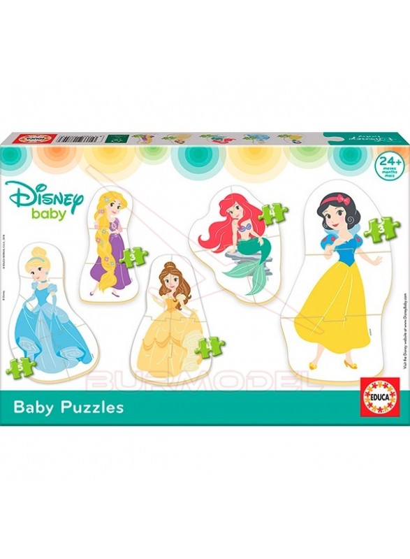 Baby puzzles princesas Disney