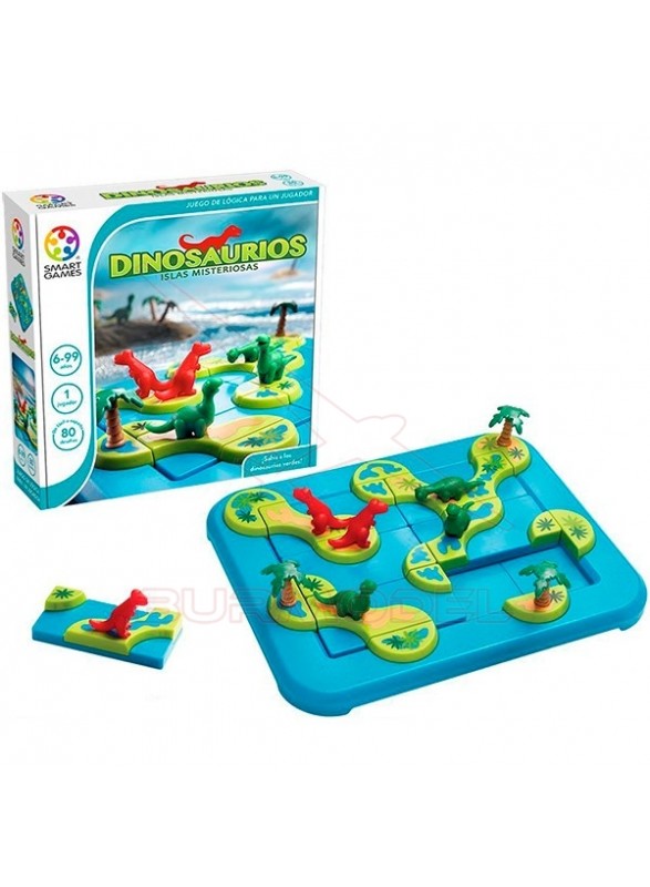 Juego Smart Games Dinosaurios Islas Misteriosas
