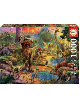 Puzzle Tierra de Dinosaurios 1000 pzs