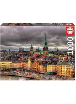 Puzzle visitas de Estocolmo 1000 piezas