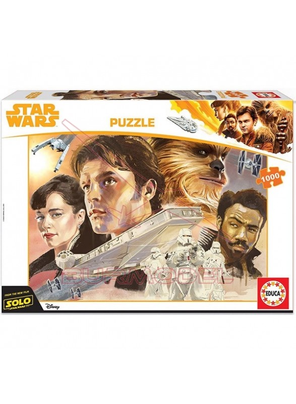 Puzzle 1000 piezas Star Wars Han Solo.