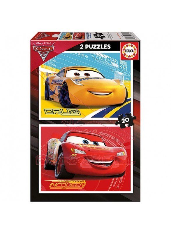 Puzzle 2x20 Cars 3.