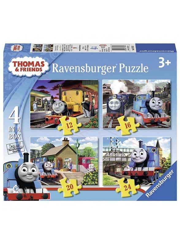 Puzzle infantil Thomas y amigos 4 en 1.