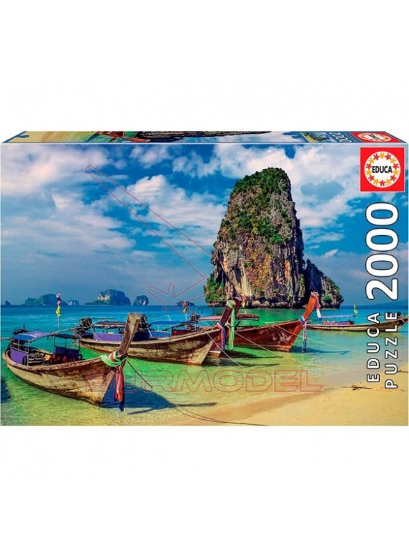 Puzzle 2000 piezas krabi Tailandia