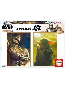 Puzzles 100 piezas Star Wars Mandalorian