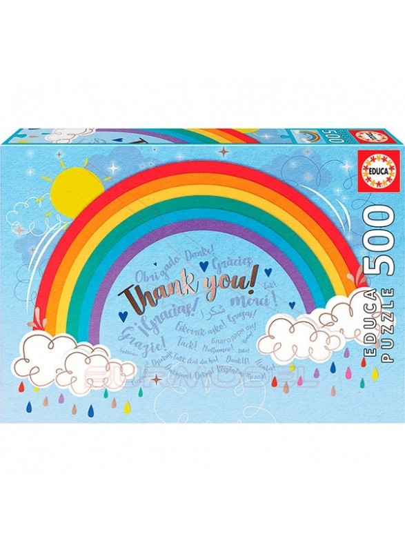Puzzles 500 piezas Rainbow