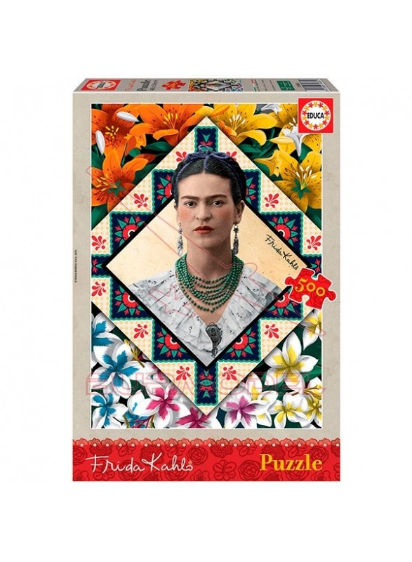 Puzzle 500 piezas Frida Kahlo