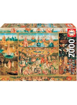 Puzzle 2000 piezas El jardín de las delicias