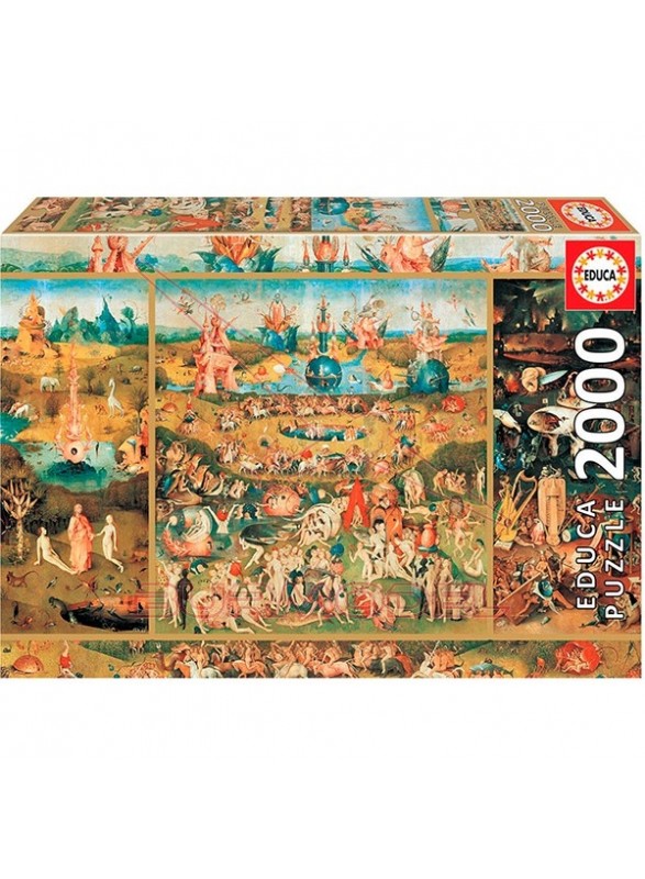 Puzzle 2000 piezas El jardín de las delicias