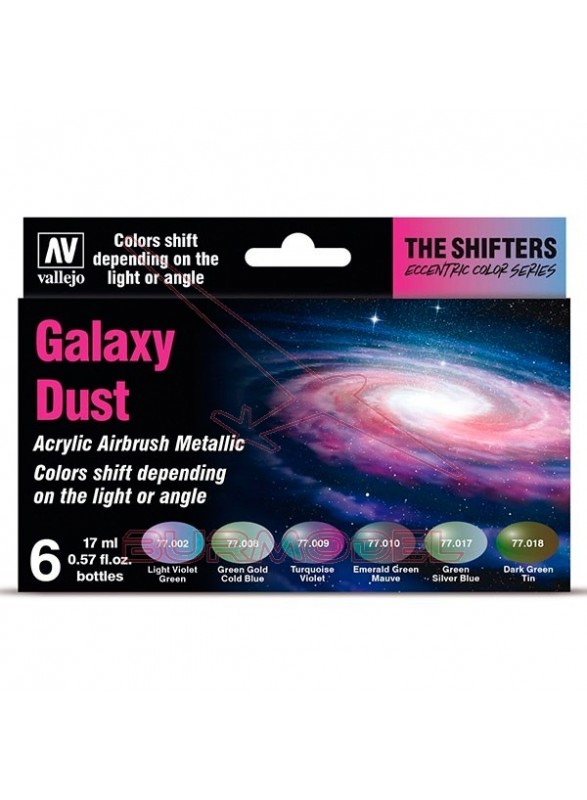 Set de colores The Shiefters Galaxy Dust